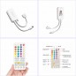 Tuya Smart WiFi RGBCCT LED Controller with IR44 Remote Control