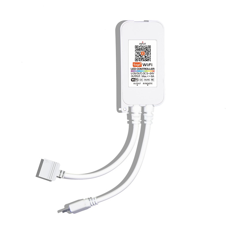 Tuya Smart WiFi RGBCW LED Controller DC5-24V with Remote Control