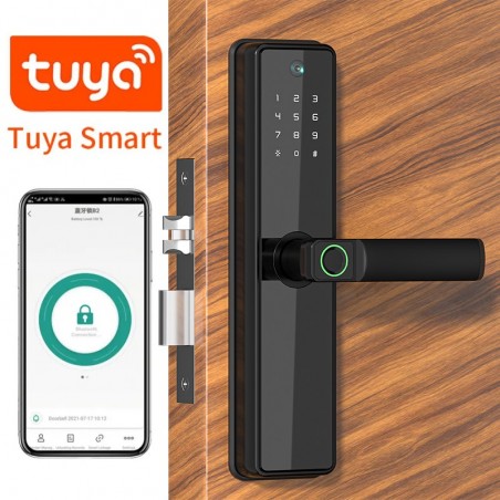 Tuya B2 PRO Smart WiFi-slot met vingerafdruk en Cats Eye-camera