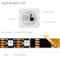 Bande LED numérique WS2815 RGBIC 60 LED par mètre DC12V 5 mètres Bande LED numérique WS2815 RGBIC 60 LED par mètre DC12V 5 mètres