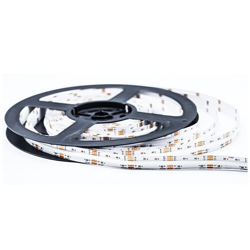 896 LED's per meter DC24V 5 meter RGBCW COB LED-strip 896 LED's per meter DC24V 5 meter RGBCW COB LED-strip