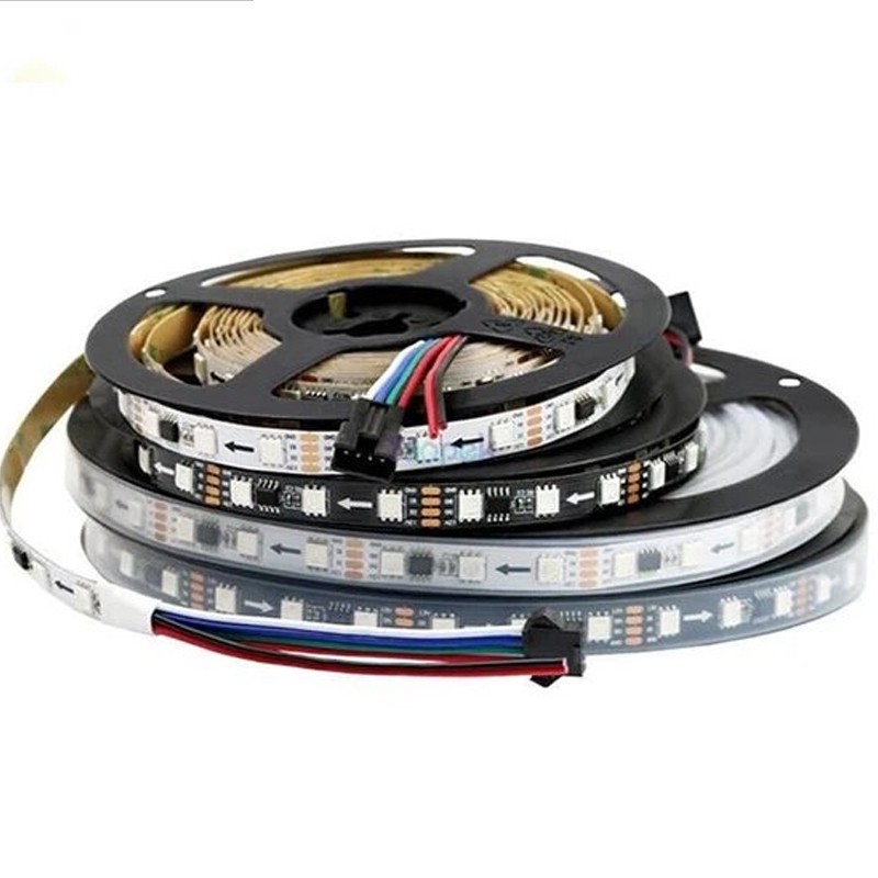 Digitale LED-strip WS2818 RGBIC 60 LED's per meter DC12V 5 meter Digitale LED-strip WS2818 RGBIC 60 LED's per meter DC12V 5 meter