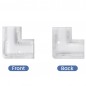 Conector rápido en forma de L para tiras LED COB monocolor