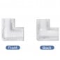 Snelle L-vormige connector voor enkelkleurige COB LED-strips Snelle L-vormige connector voor enkelkleurige COB LED-strips