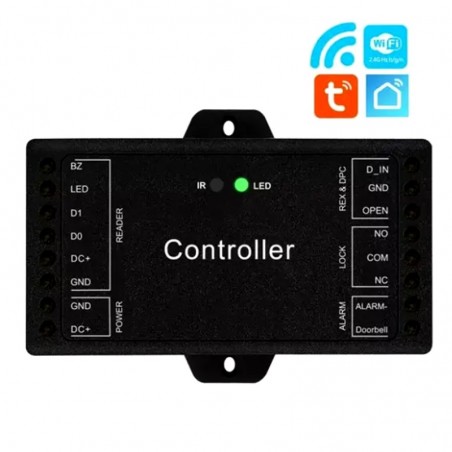 Tarjeta de control de acceso de puerta única WiFi inteligente Tuya