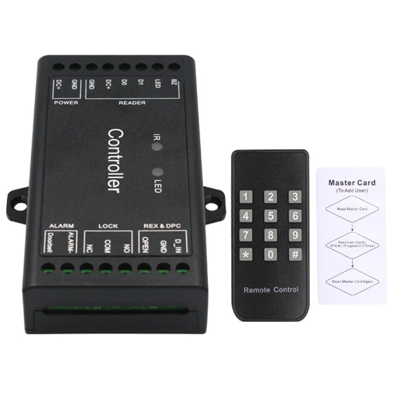 TUYA WLAN-Controller Für Türzugang – 12 V, Wiegand 26–44 Bit, 1000 Benutzer, APP-Steuerung (iOS/Android)