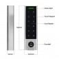 Tuya Controllo Accessi Smart WiFi con Tastiera Touch e Lettore Carte per Esterni