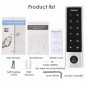 Tuya Smart WiFi-Zugangskontrolle mit Touch-Tastatur und Kartenleser für den Außenbereich Tuya Smart WiFi-Zugangskontrolle mit Touch-Tastatur und Kartenleser für den Außenbereich