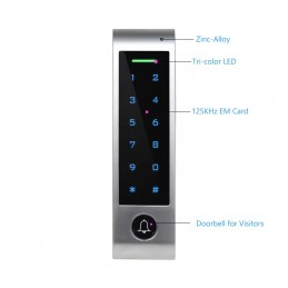 Control de acceso WiFi Tuya con opciones de acceso multifuncionales