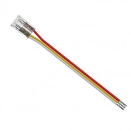 3 Pin COB CCT LED Strip to Power Connector 10mm