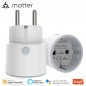Tuya Smart Matter WiFi 16A Toma con Medición de Energía Tuya Smart Matter WiFi 16A Toma con Medición de Energía