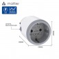 Tuya Smart Matter WiFi 16A Steckdose mit Energiemessung