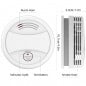 Tuya Rilevatore di Fumo Fotoelettrico Smart WiFi con Sirena