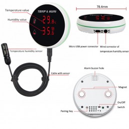 Tuya Smart Digital Thermometer: automatisering en huisbeveiliging
