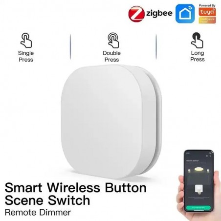Intelligente huisautomatisering: Tuya Zigbee-scèneknop