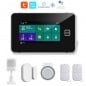 Système d'alarme Tuya Smart WiFi et GSM 4G avec écran tactile Système d'alarme Tuya Smart WiFi et GSM 4G avec écran tactile