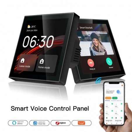 Panel de control Tuya Smart con Alexa Integrado