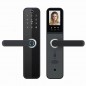 Cerradura de puerta inteligente biométrica WiFi Tuya con mirilla y pantalla Cerradura de puerta inteligente biométrica WiFi Tuya con mirilla y pantalla