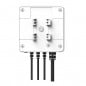 Compteur d'énergie bidirectionnel triphasé intelligent WiFi Tuya avec pinces de courant Compteur d'énergie bidirectionnel triphasé intelligent WiFi Tuya avec pinces de courant