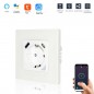Enchufe de pared WiFi inteligente Tuya con salida USB y tipo C Enchufe de pared WiFi inteligente Tuya con salida USB y tipo C
