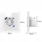 Prise murale WiFi intelligente Tuya avec sortie USB et Type-C Prise murale WiFi intelligente Tuya avec sortie USB et Type-C