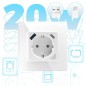 Prise murale WiFi intelligente Tuya avec sortie USB et Type-C Prise murale WiFi intelligente Tuya avec sortie USB et Type-C