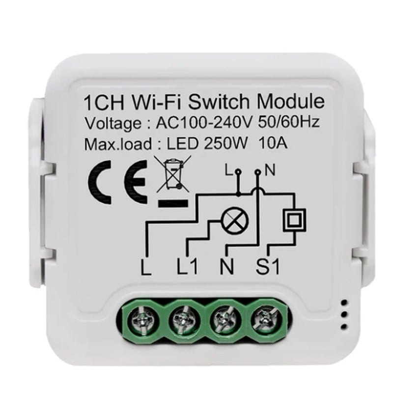 Tuya Universal Smart Wi-Fi Switch for Lights Tuya Universal Smart Wi-Fi Switch for Lights