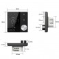 Beca BHT-18GBLW-AI Termostato Inteligente WiFi con Inteligencia Artificial Beca BHT-18GBLW-AI Termostato Inteligente WiFi con Inteligencia Artificial