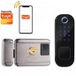 Serrure de sécurité biométrique Tuya Smart WiFi avec entrée électrique Serrure de sécurité biométrique Tuya Smart WiFi avec entrée électrique