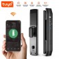 Biometrisches Tuya-Schloss für intelligente WLAN-Türen mit Display Biometrisches Tuya-Schloss für intelligente WLAN-Türen mit Display