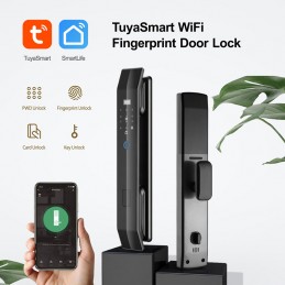 Tuya Serratura Biometrica per Portoni Smart WiFi con Display