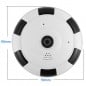 Cámara panorámica inteligente WIFI Tuya 3MP VR 360 para interiores Cámara panorámica inteligente WIFI Tuya 3MP VR 360 para interiores