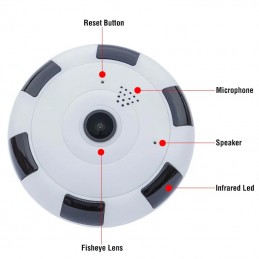 Acquista Telecamera VR 360 Panoramica – Controlla Tutto da Smartphone