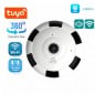 Cámara panorámica inteligente WIFI Tuya 3MP VR 360 para interiores Cámara panorámica inteligente WIFI Tuya 3MP VR 360 para interiores