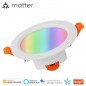 Tuya Smart Matter WiFi RGB+CW+CT Recessed LED Spotlight Tuya Smart Matter WiFi RGB+CW+CT Recessed LED Spotlight