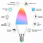 Tuya Smart Matter WiFi RGB+CCT E14 LED-kaarslamp Tuya Smart Matter WiFi RGB+CCT E14 LED-kaarslamp