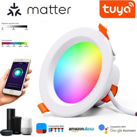 Tuya Smart Lighting | RGBCCT LED spotlight, Compatible with Matter