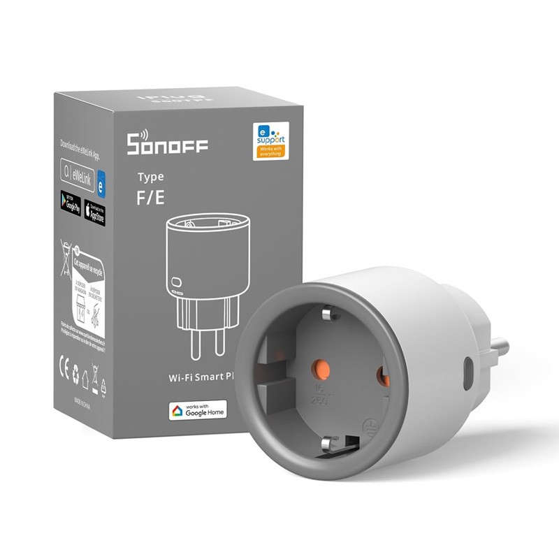 Enchufe WiFi inteligente Sonoff S60 iPlug