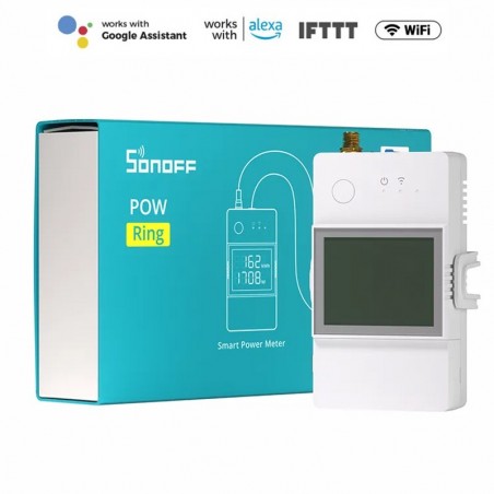 Sonoff POW-ring met CT-transformator - slimme energiemonitoring