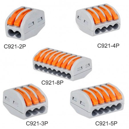 Conector Rápido para Cables Eléctricos - Conexión Rápida y Segura