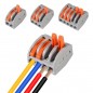 Bloque de terminales con conector rápido de resorte para cables eléctricos