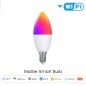Ampoule de bougie LED Tuya Smart Matter WiFi RGB+CCT E14 Ampoule de bougie LED Tuya Smart Matter WiFi RGB+CCT E14