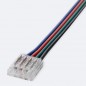 4 pin Strip to Strip 10mm COB and SMD RGB LED connector