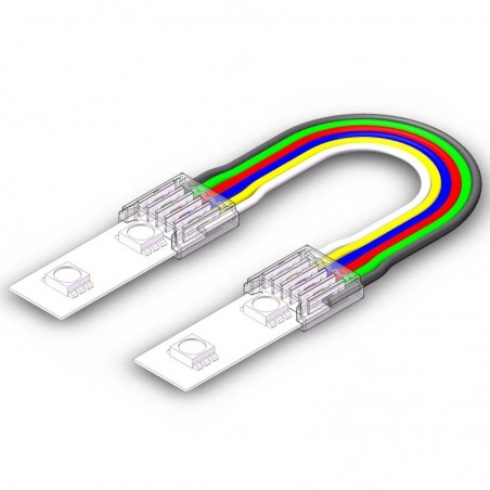 Conector de 6 pines para LED COB y SMD RGB+CCT - Conexión rápida