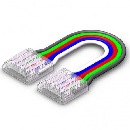 Connettore Rapido con Cavo per LED RGBW - Collegamento Senza Saldature