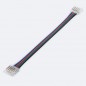 5-pins RGBW COB- en SMD LED-connector van strip naar strip