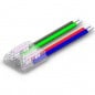 Conector LED COB y SMD RGB de 4 pines para regleta de 10 mm