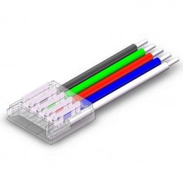 Connettore Rapido di Alimentazione per LED RGBW - Senza Saldature
