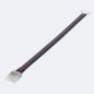 Conector LED COB y SMD RGB de 4 pines para regleta de 10 mm
