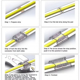 Quick Power Connector for RGBW LEDs - Solderless